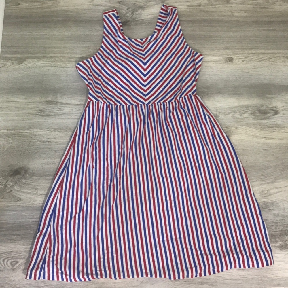 Girls red, white and blue dress!